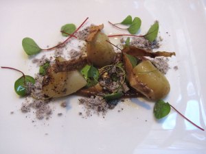 Roganic2011_06potato Roganic - Vintage potatoes in onion ashes, lovage and wood sorrel