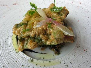 Per Se - Swiss Chard Leaves Piccata