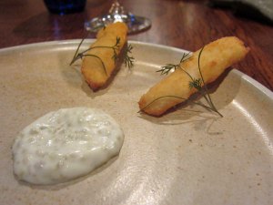 Amuse-Bouche - Cod Tongue