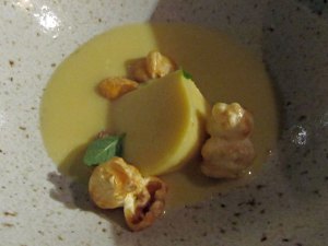 Sweetcorn Chowder with Pop-corn